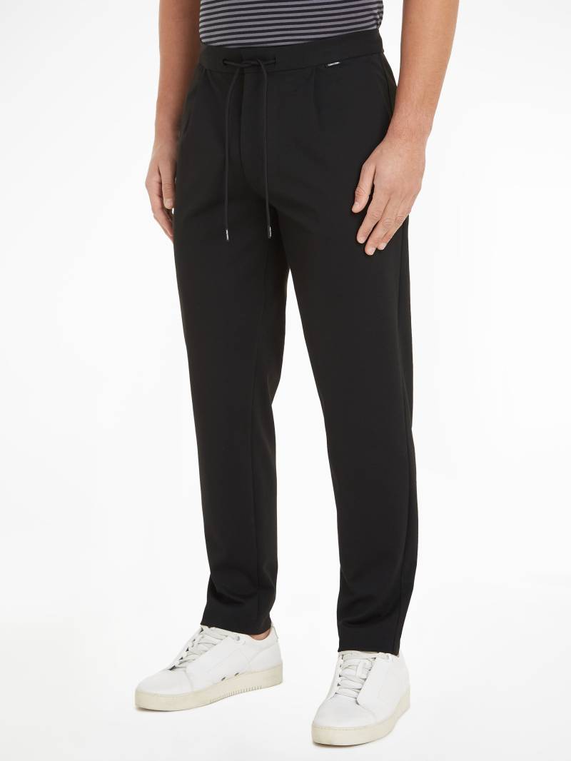 Calvin Klein Chinohose »COMFORT KNIT TAPERED PLEAT« von Calvin Klein