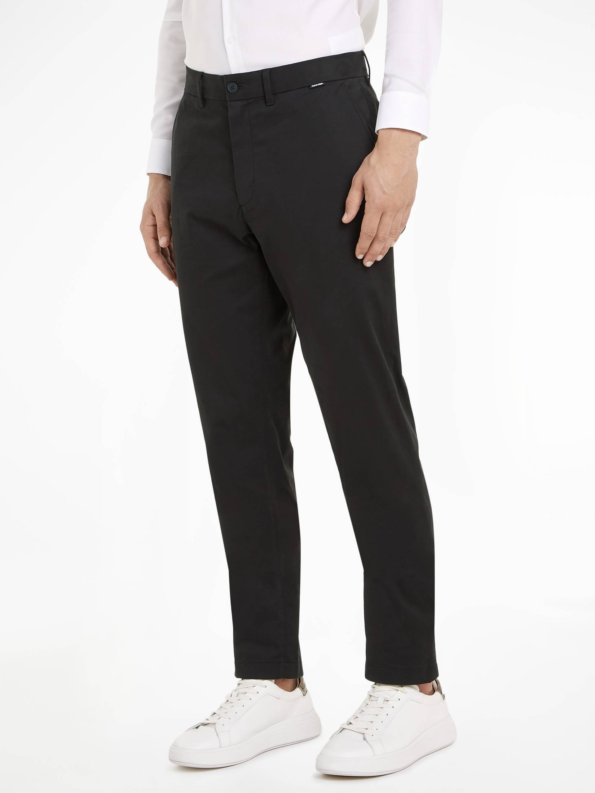 Calvin Klein Chinohose »MODERN TWILL SLIM CHINO«, mit Logoprägung von Calvin Klein