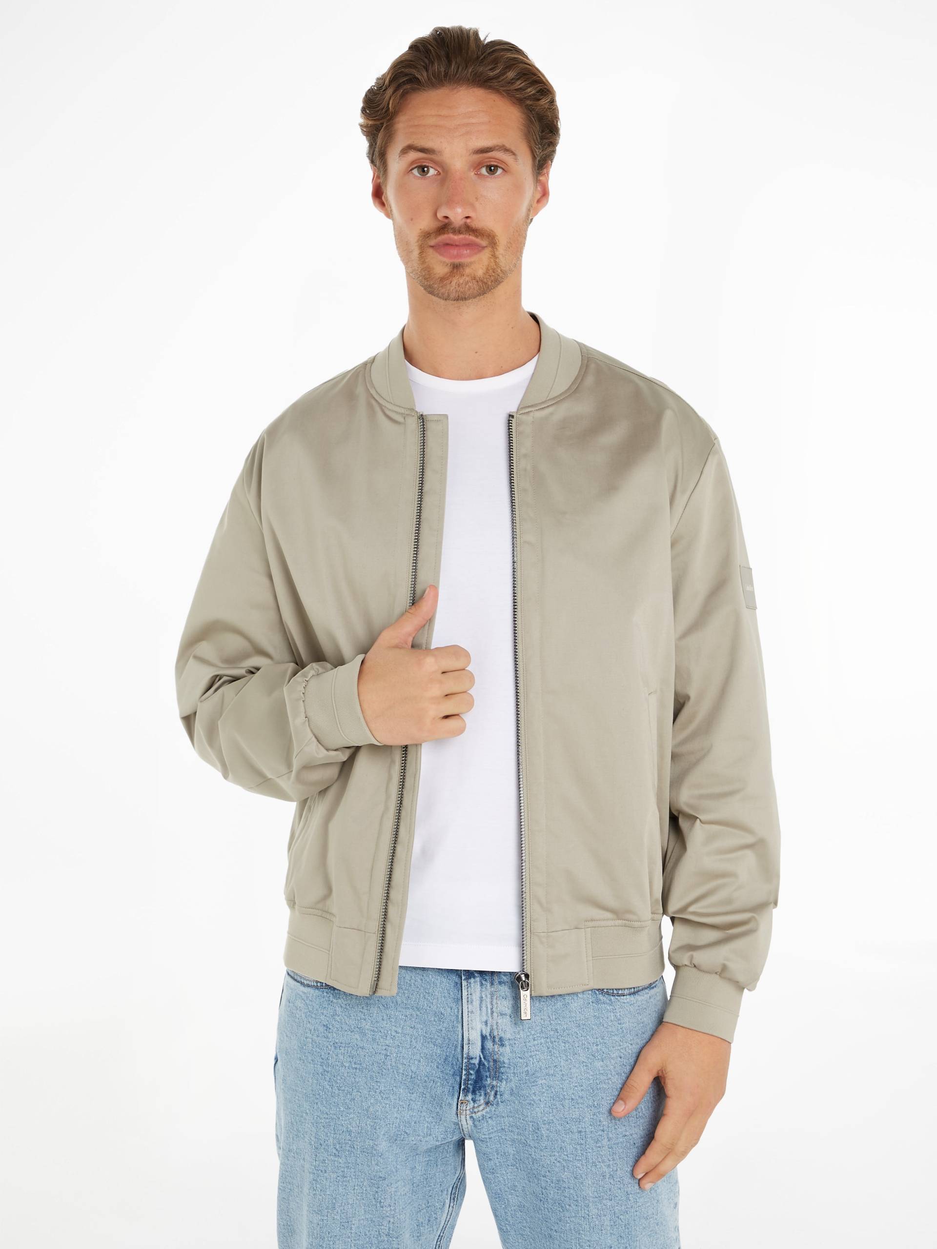 Calvin Klein Collegejacke »SATEEN STRETCH HERO BOMBER« Calvin Klein Collegejacke »SATEEN STRETCH HERO BOMBER« von Calvin Klein