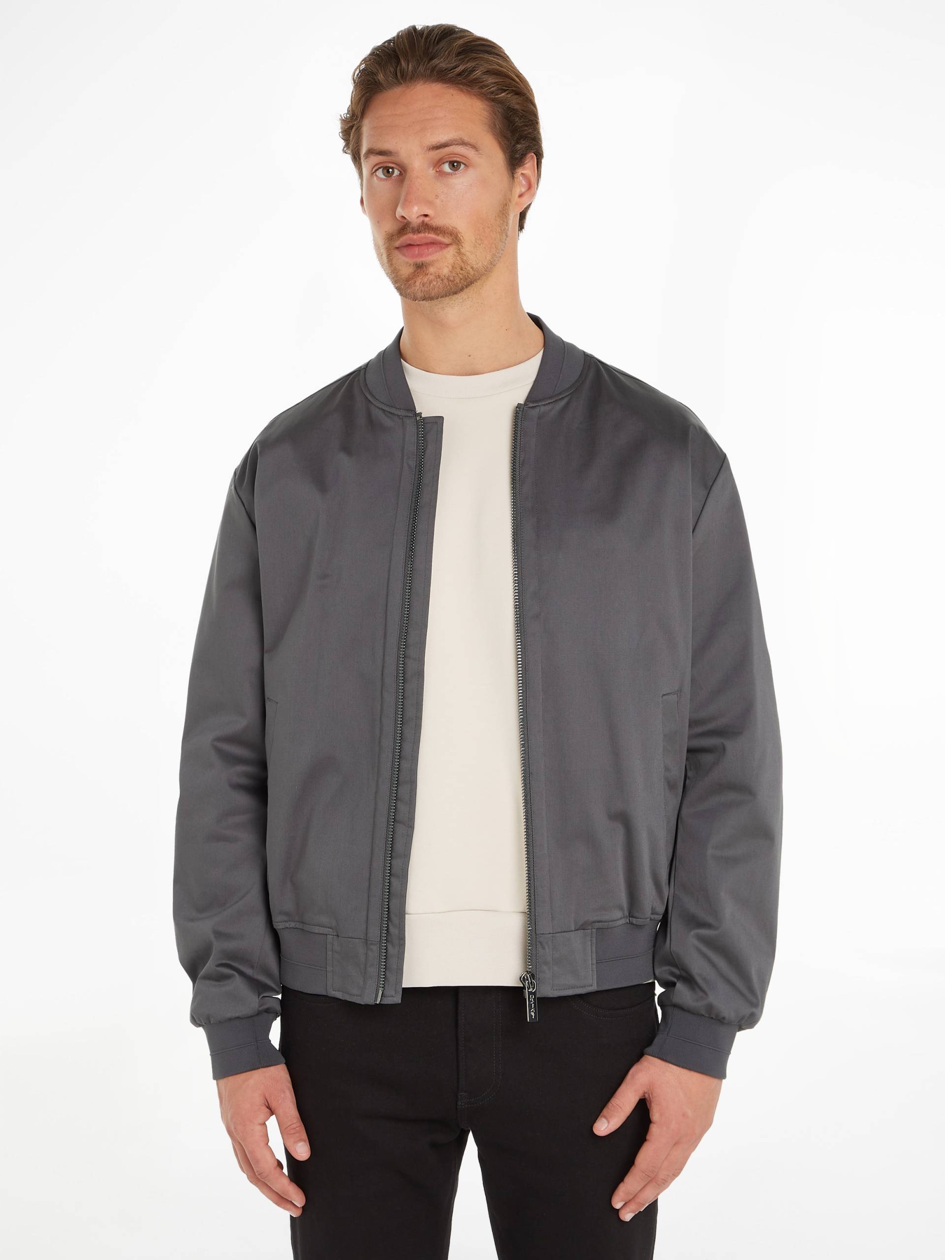 Calvin Klein Collegejacke »SATEEN STRETCH HERO BOMBER« Calvin Klein Collegejacke »SATEEN STRETCH HERO BOMBER« von Calvin Klein