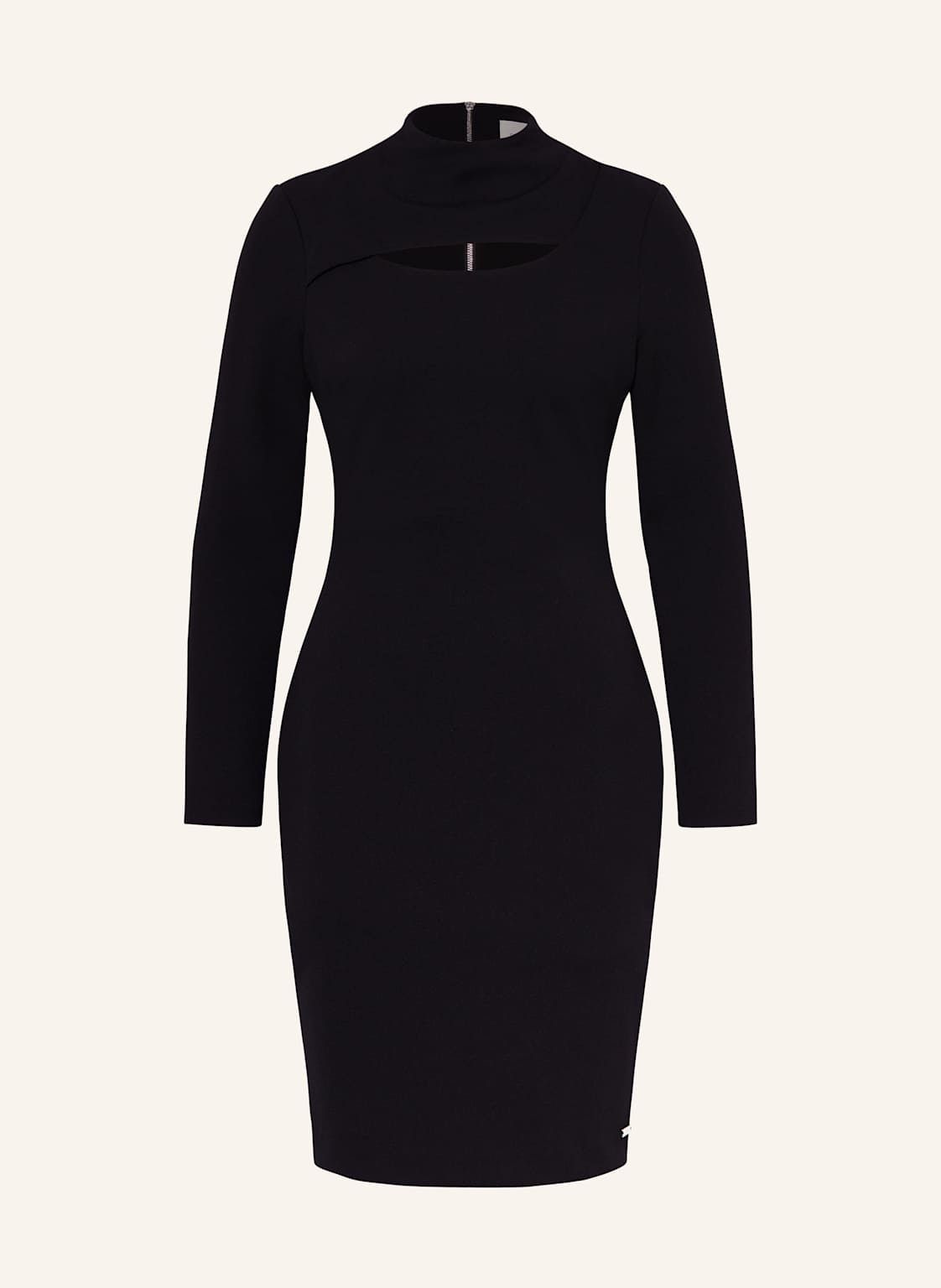 Calvin Klein Etuikleid Mit Cut-Out schwarz Calvin Klein Etuikleid Mit Cut-Out schwarz von Calvin Klein