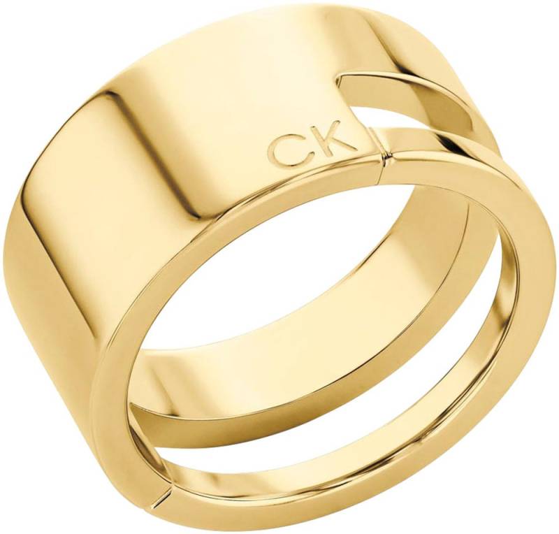 Calvin Klein Fingerring »GEOMETRIC ESSENTIALS, 35000679B,C,D, 35000680B,C,D,E« von Calvin Klein