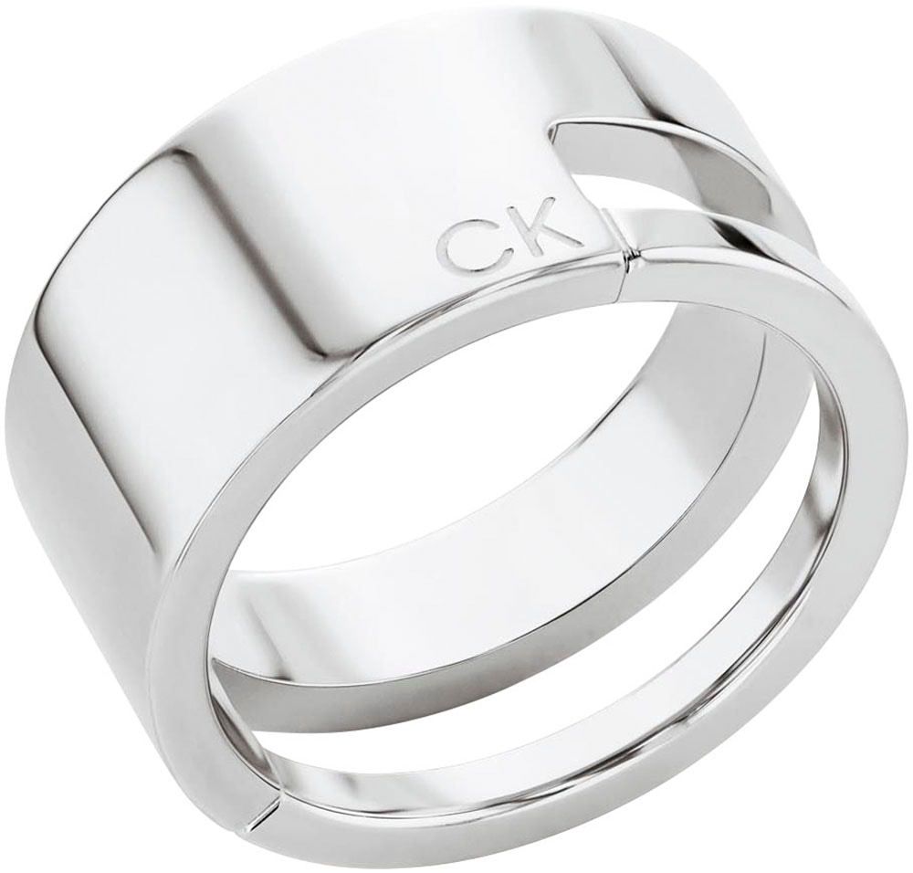 Calvin Klein Fingerring »GEOMETRIC ESSENTIALS, 35000679B,C,D, 35000680B,C,D,E« von Calvin Klein