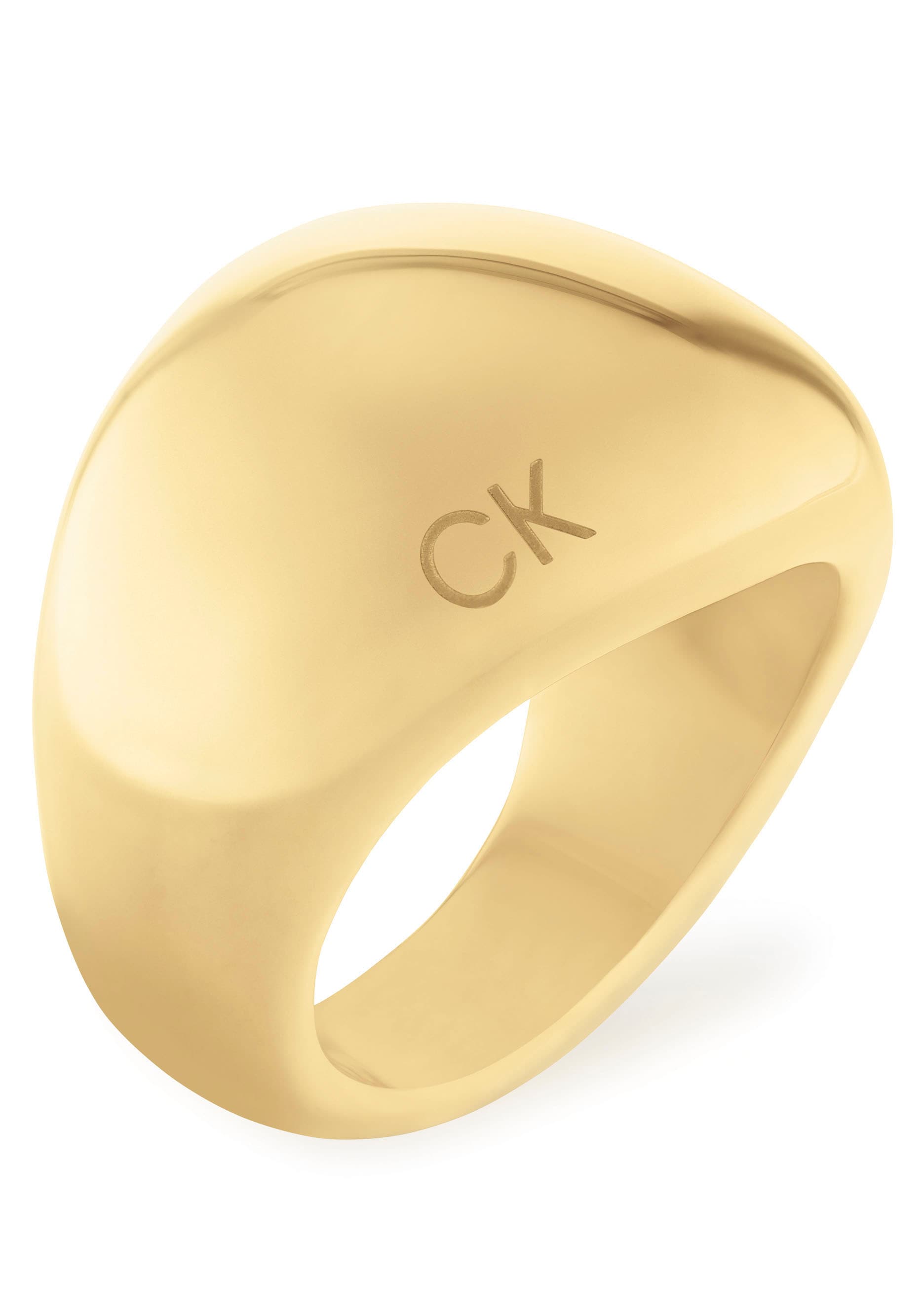 Calvin Klein Fingerring »Schmuck Edelstahl Fingerring Damenring SCULPTURAL« von Calvin Klein