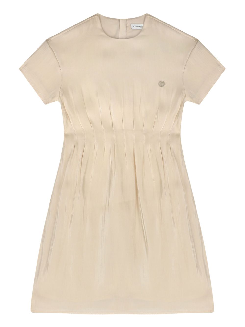 Calvin Klein Gathered dress - Neutrals von Calvin Klein