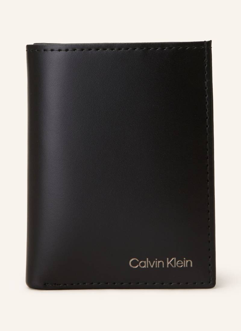 Calvin Klein Geldbörse Ck Smooth schwarz von Calvin Klein