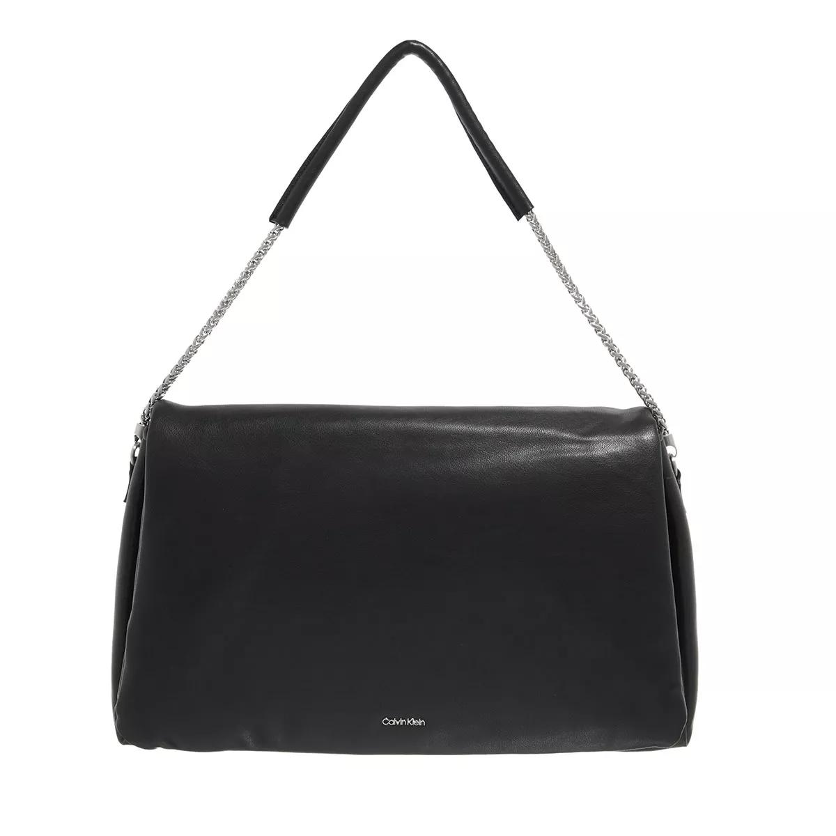 Calvin Klein Handtasche - Puffed Shoulder Bag - Gr. unisize - in Schwarz - für Damen von Calvin Klein