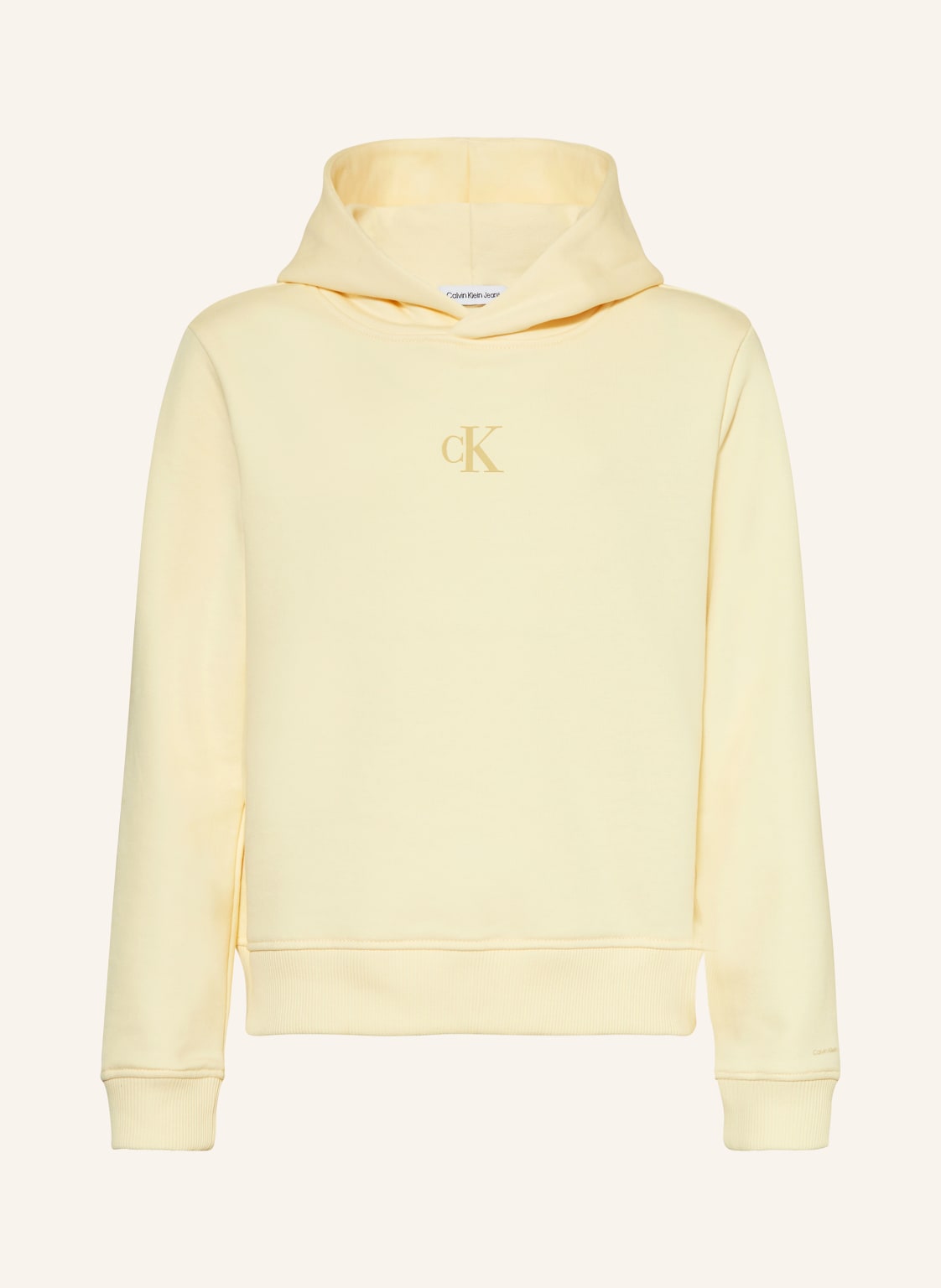 Calvin Klein Hoodie beige von Calvin Klein