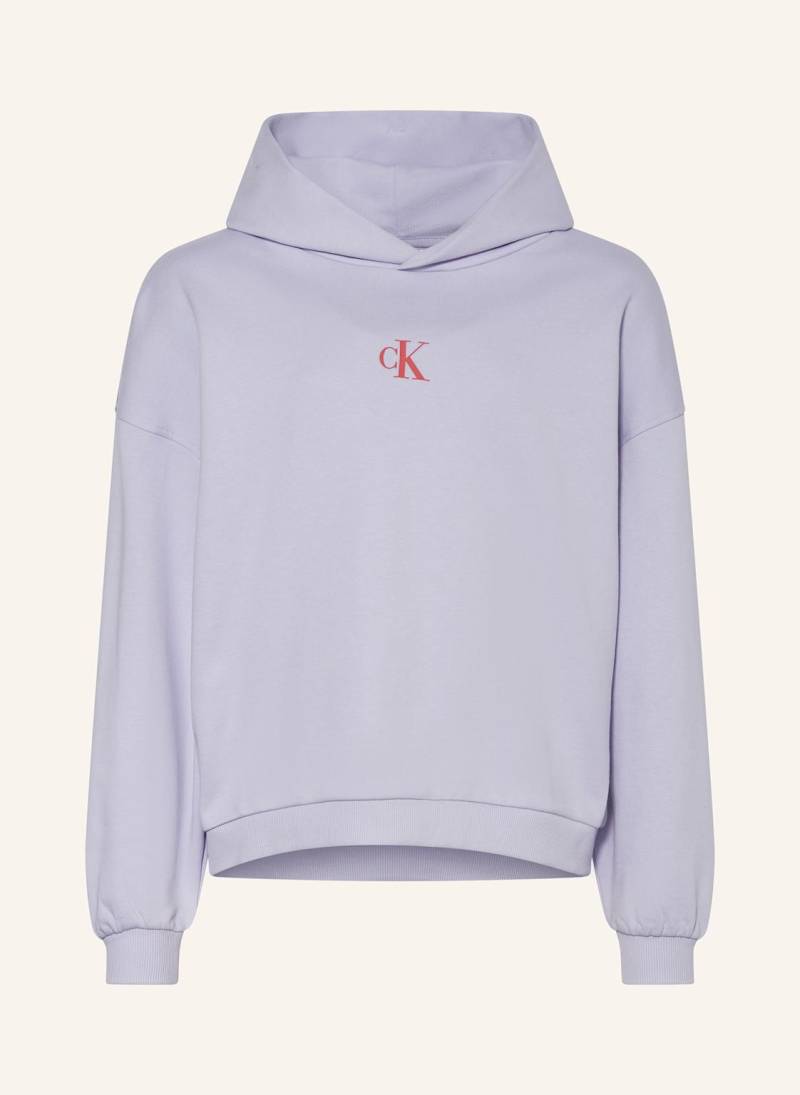 Calvin Klein Hoodie lila von Calvin Klein