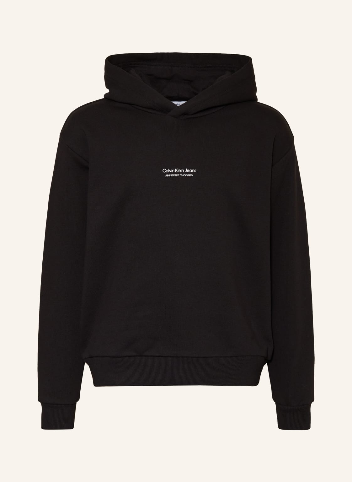 Calvin Klein Hoodie schwarz von Calvin Klein