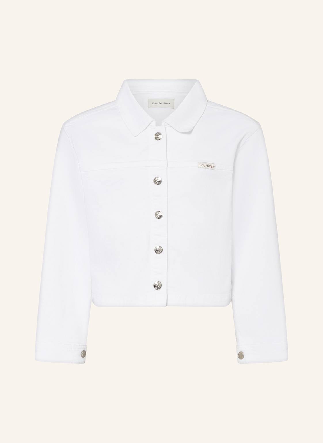 Calvin Klein Jeansjacke weiss Calvin Klein Jeansjacke weiss von Calvin Klein
