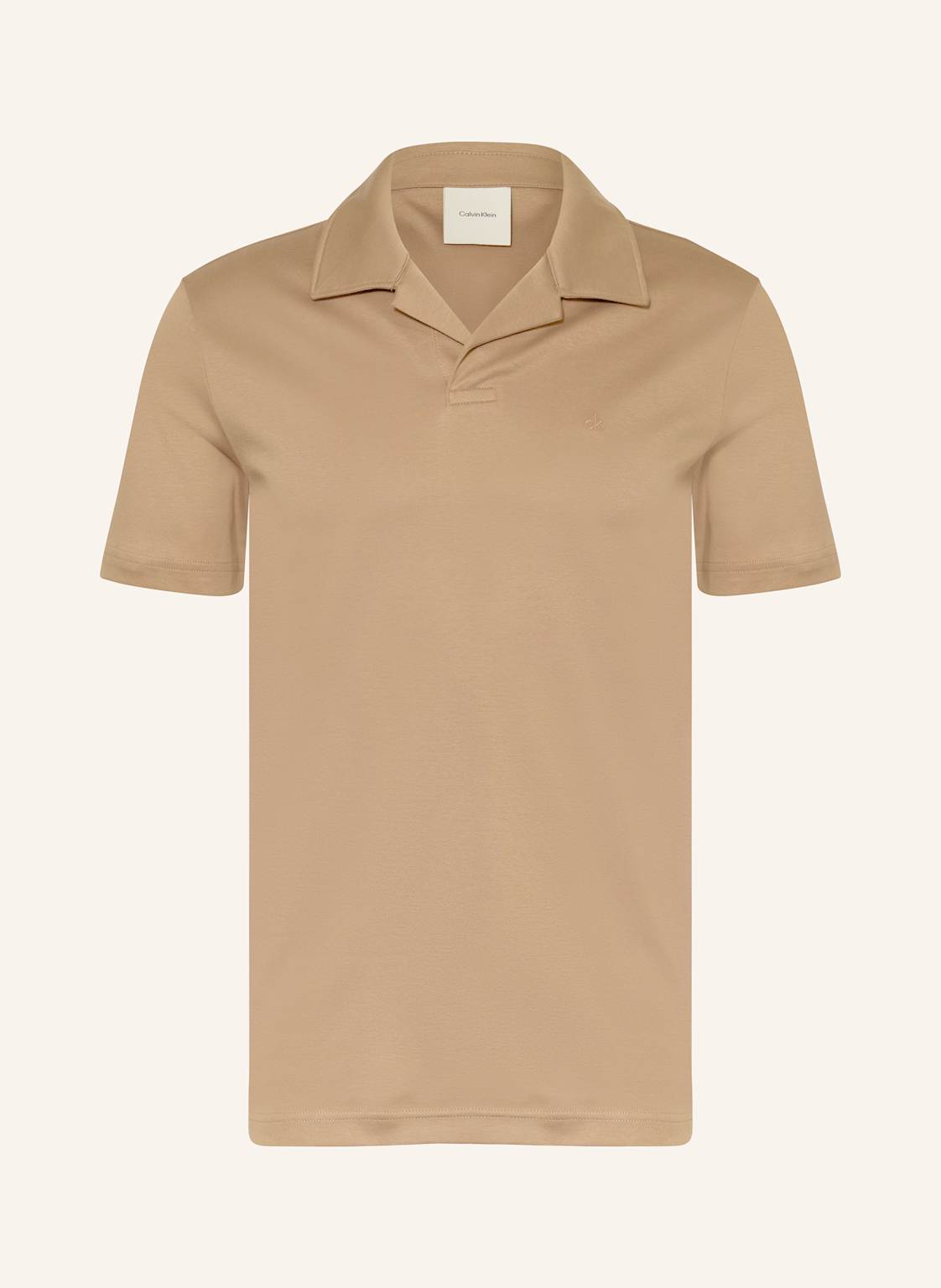 Calvin Klein Jersey-Poloshirt Slim Fit braun von Calvin Klein