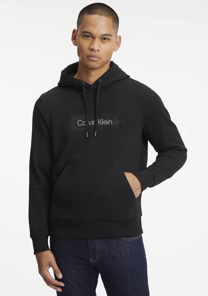 Calvin Klein Kapuzensweatshirt »BOX STRIPED LOGO HOODIE«, mit Kordelzug an der Kapuze von Calvin Klein