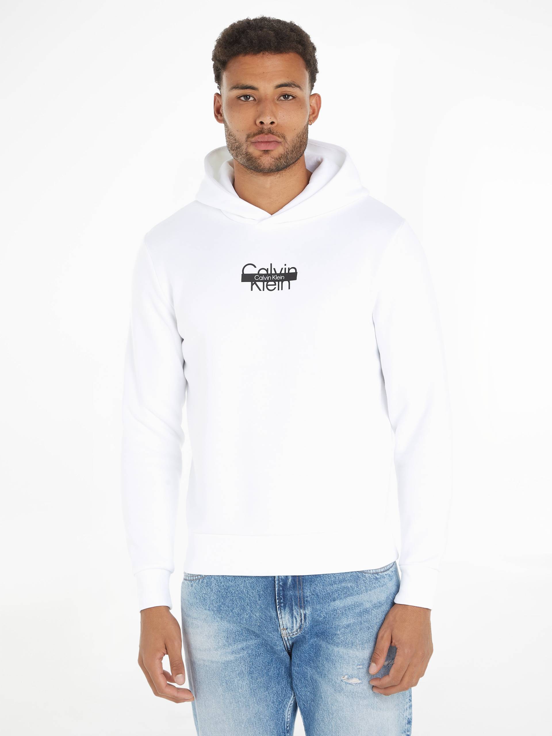 Calvin Klein Kapuzensweatshirt »CUT THROUGH LOGO HOODIE« von Calvin Klein