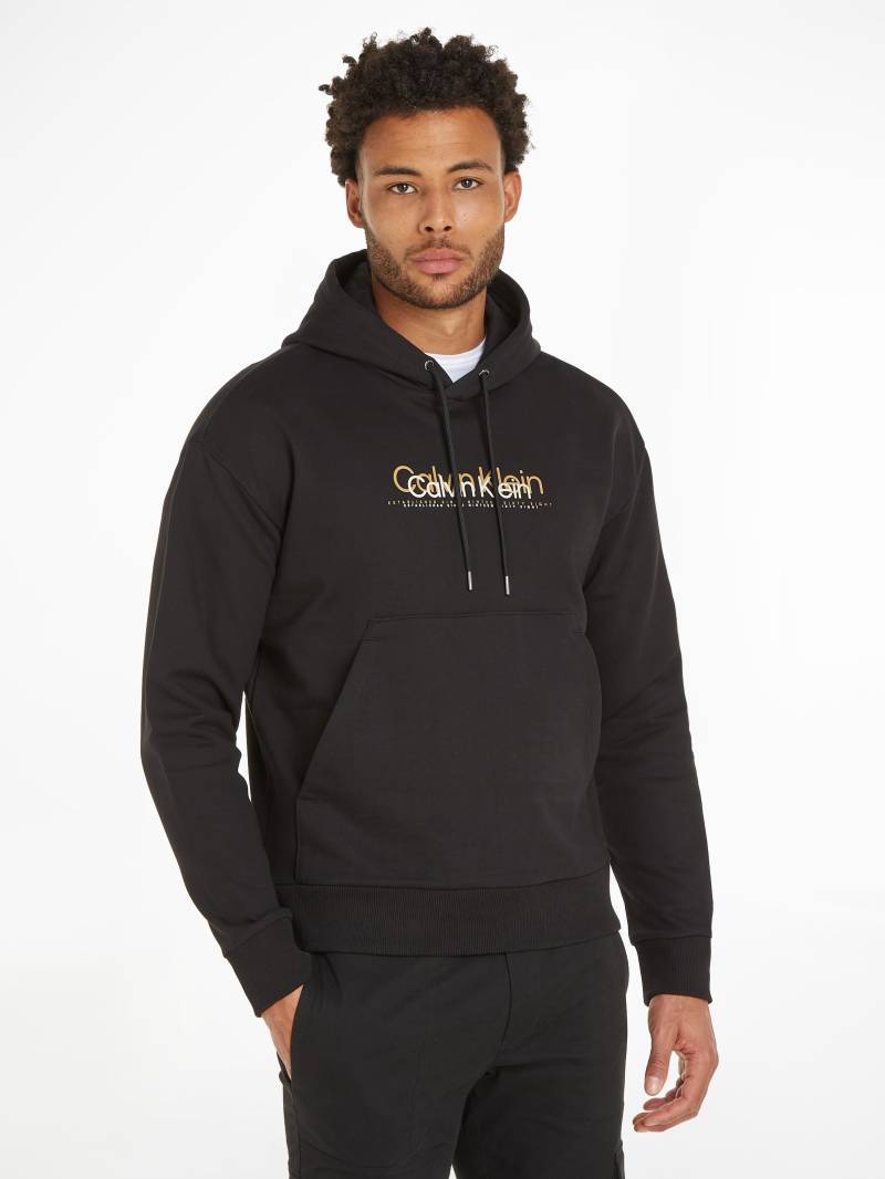 Calvin Klein Kapuzensweatshirt »DOUBLE FLOCK LOGO HOODIE«, mit Markenlabel von Calvin Klein