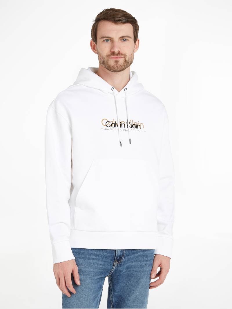 Calvin Klein Kapuzensweatshirt »DOUBLE FLOCK LOGO HOODIE«, mit Markenlabel von Calvin Klein