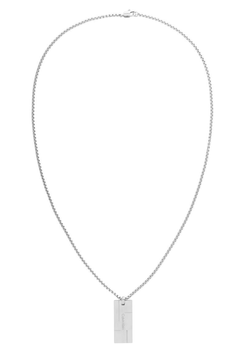 Calvin Klein Kette mit Anhänger »Schmuck Edelstahl Halsschmuck Halskette Venezianerkette GRID« von Calvin Klein