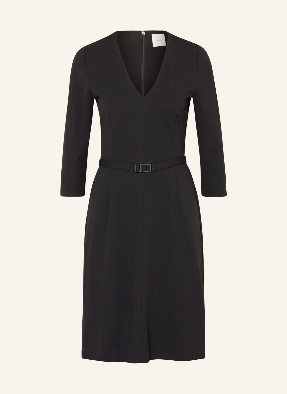 Calvin Klein Kleid Mit 3/4-Arm schwarz Calvin Klein Kleid Mit 3/4-Arm schwarz von Calvin Klein