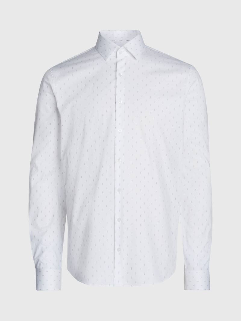 Calvin Klein Langarmhemd »POPLIN LEAF PRINT SLIM SHIRT« von Calvin Klein