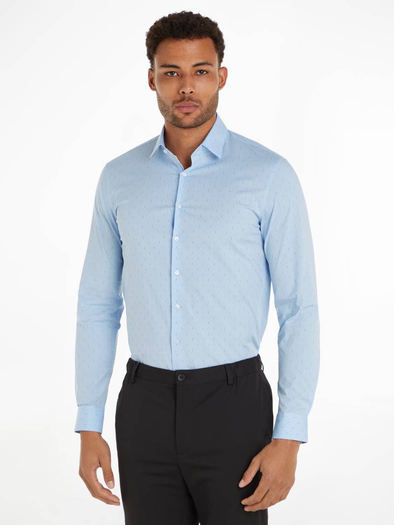 Calvin Klein Langarmhemd »POPLIN LEAF PRINT SLIM SHIRT« von Calvin Klein