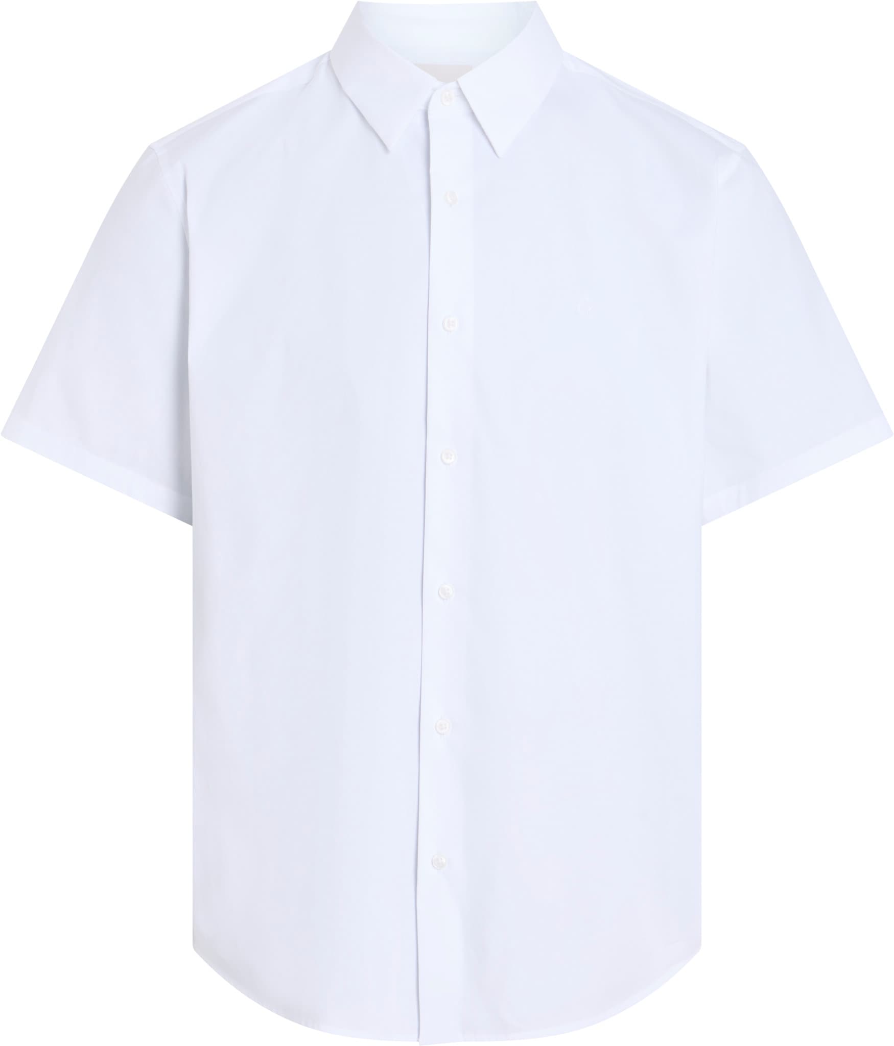 Calvin Klein Kurzarmhemd »SS SOLID STRETCH CLASSIC SHIRT«, in Unifarbe von Calvin Klein