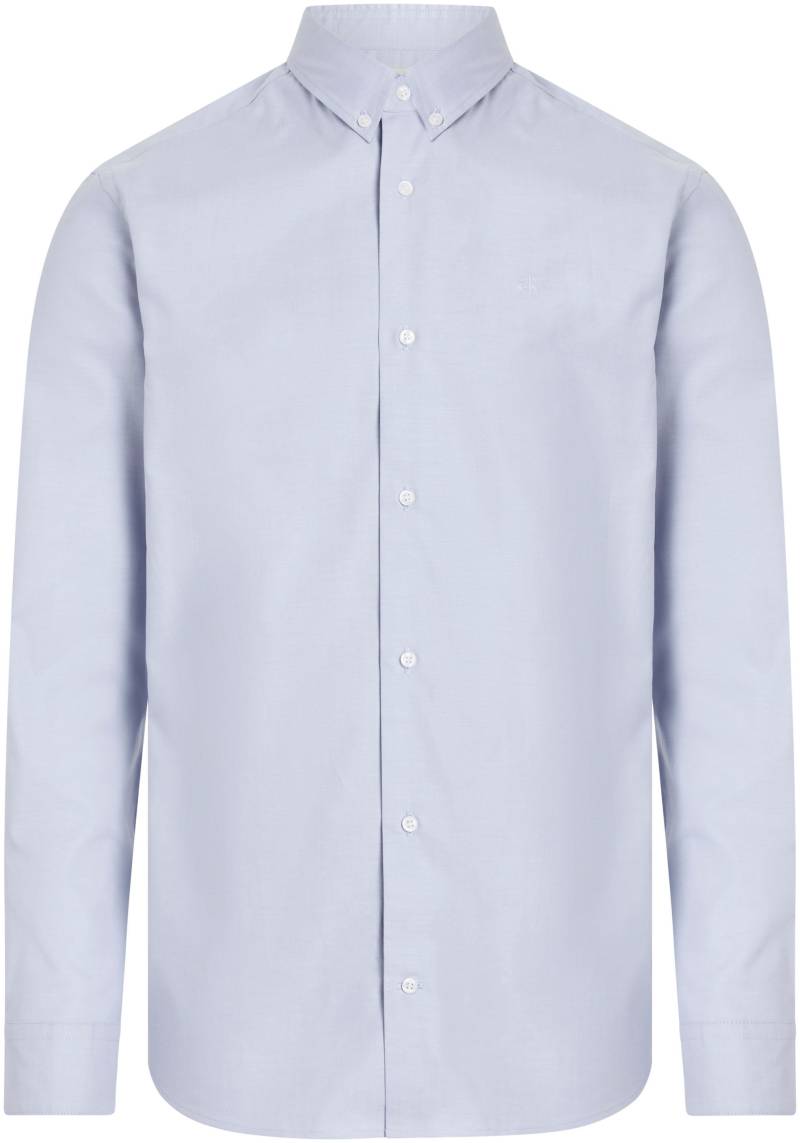 Calvin Klein Langarmhemd »OXFORD REGULAR SHIRT«, mit Logostickerei von Calvin Klein