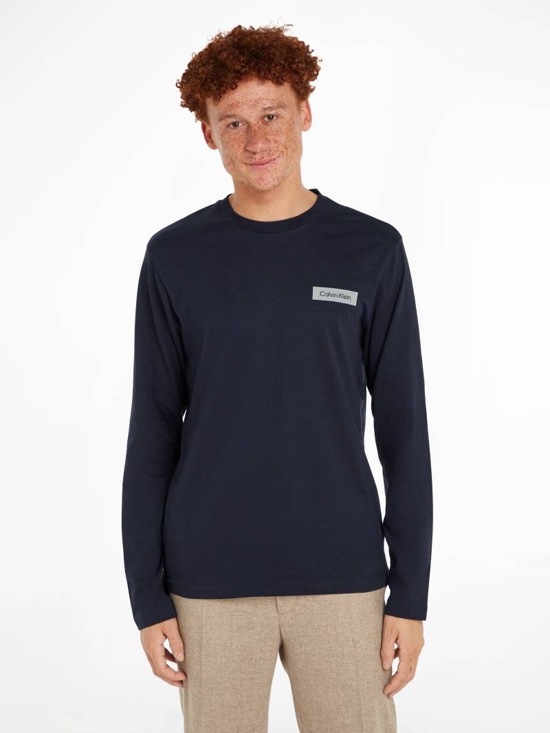 Calvin Klein Langarmshirt »CONTRAST LINE LOGO LS T-SHIRT«, mit CK-Logodruck von Calvin Klein