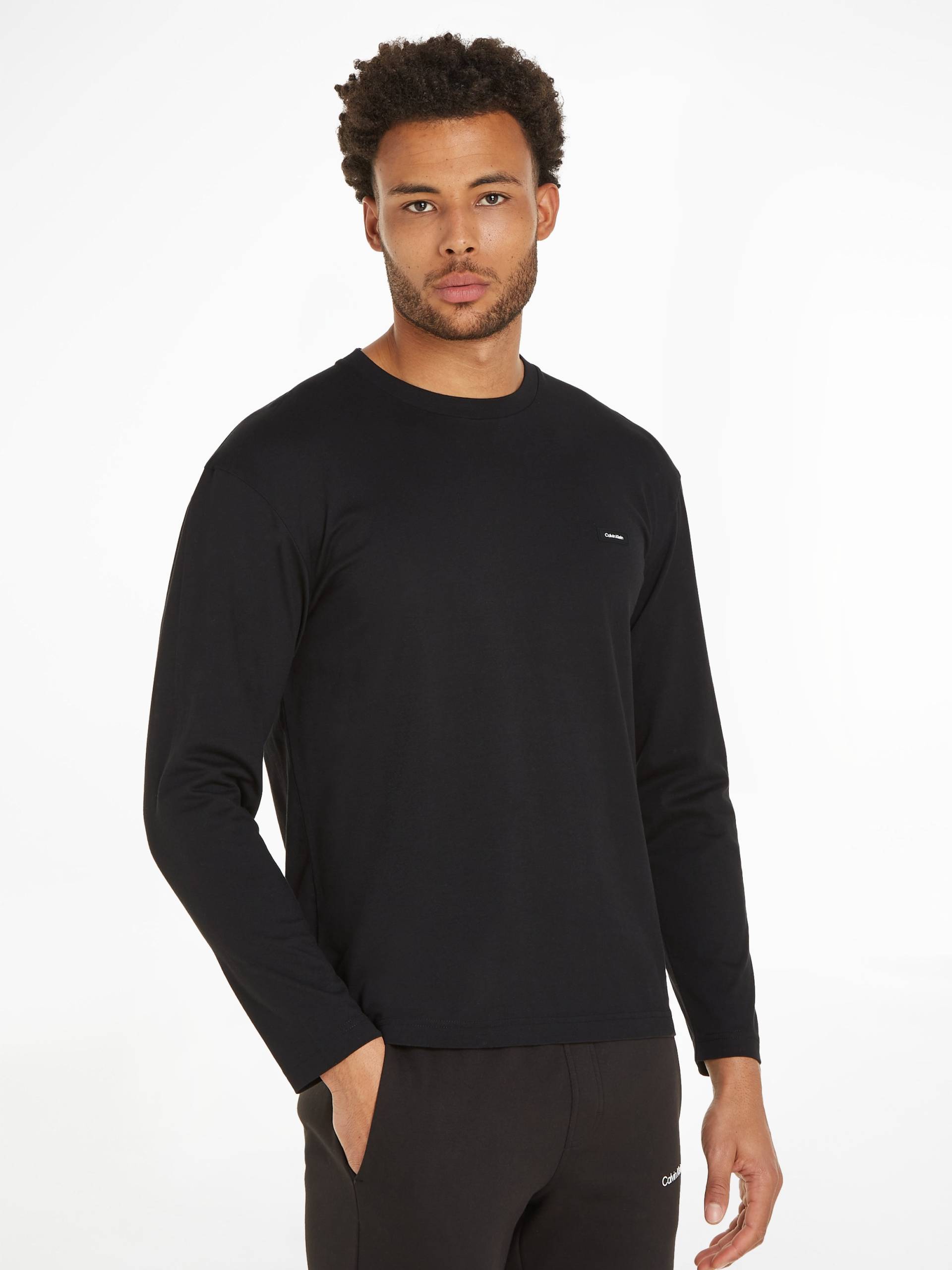 Calvin Klein Langarmshirt »COTTON COMFORT LS T-SHIRT«, mit Logopatch von Calvin Klein