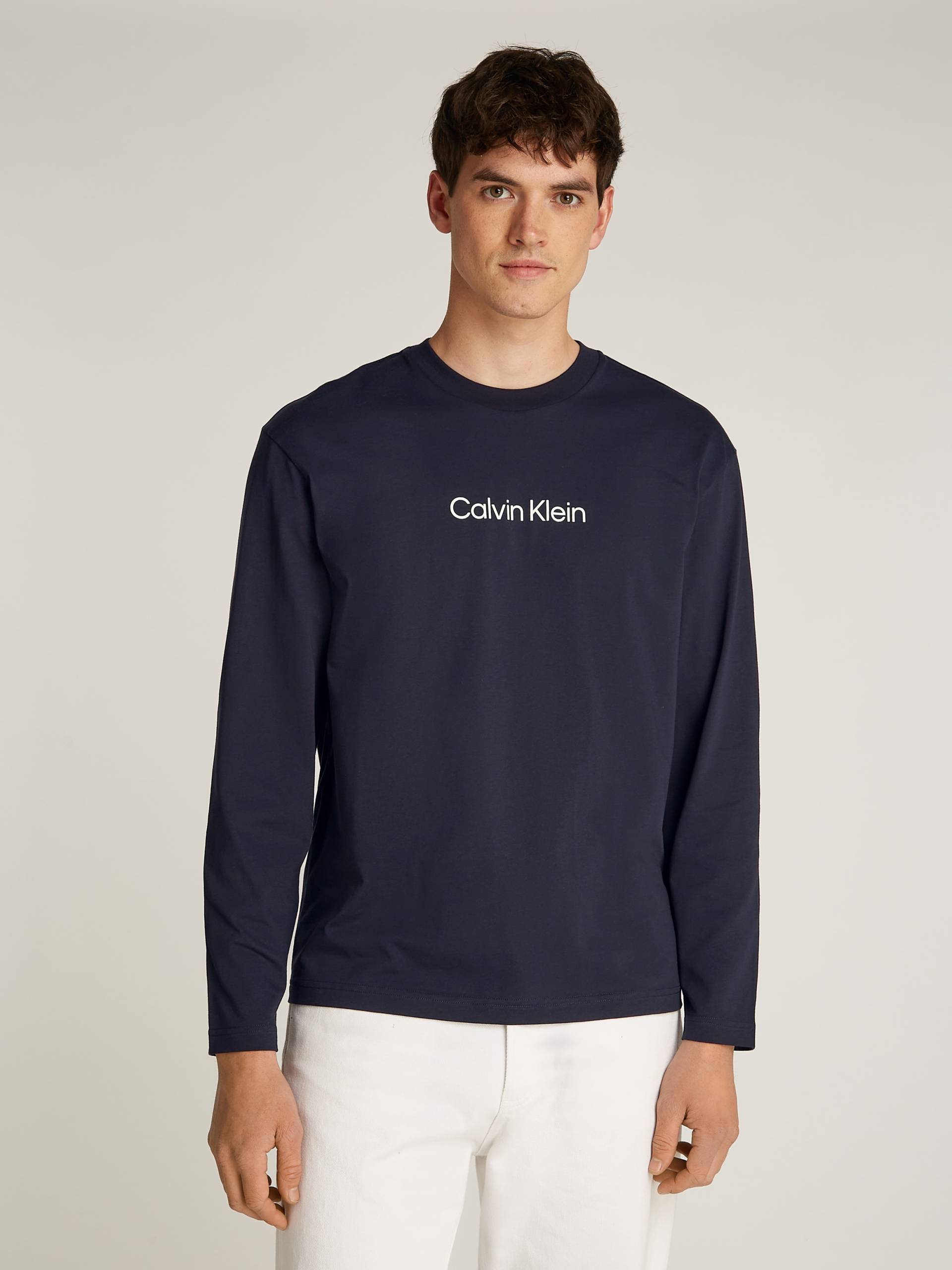 Calvin Klein Langarmshirt »HERO LOGO LS T-SHIRT«, mit Logoschriftzug Calvin Klein Langarmshirt »HERO LOGO LS T-SHIRT«, mit Logoschriftzug von Calvin Klein