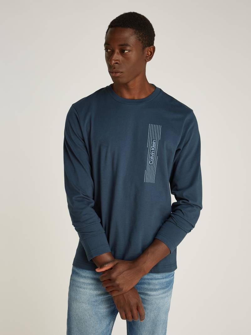 Calvin Klein Langarmshirt »HORIZONTAL LOGO LS T-SHIRT«, mit Logoprägung von Calvin Klein