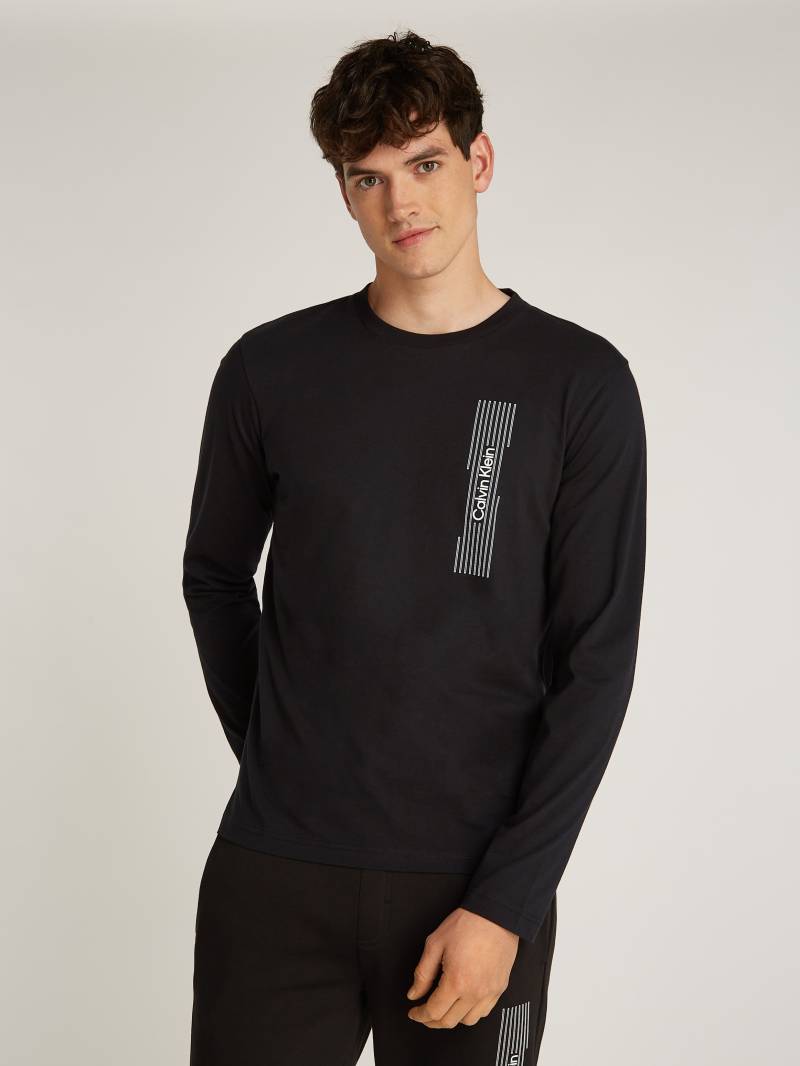 Calvin Klein Langarmshirt »HORIZONTAL LOGO LS T-SHIRT«, mit Logoprägung von Calvin Klein