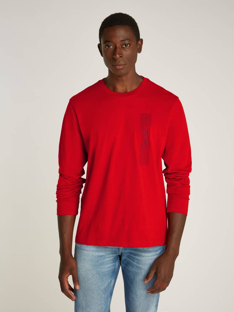 Calvin Klein Langarmshirt »HORIZONTAL LOGO LS T-SHIRT«, mit Logoprägung von Calvin Klein