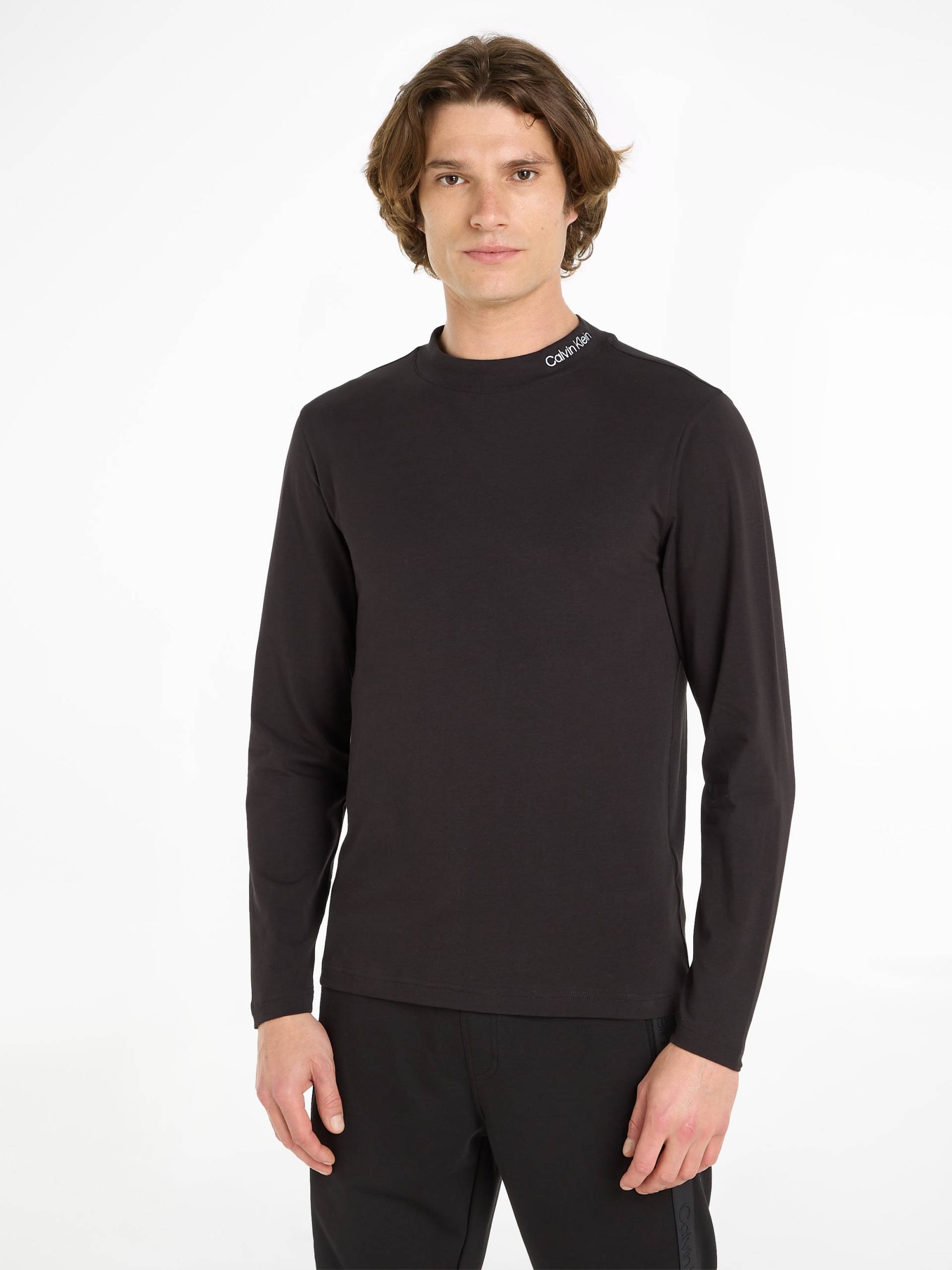 Calvin Klein Langarmshirt »LOGO MOCK NECK LS T-SHIRT« Calvin Klein Langarmshirt »LOGO MOCK NECK LS T-SHIRT« von Calvin Klein