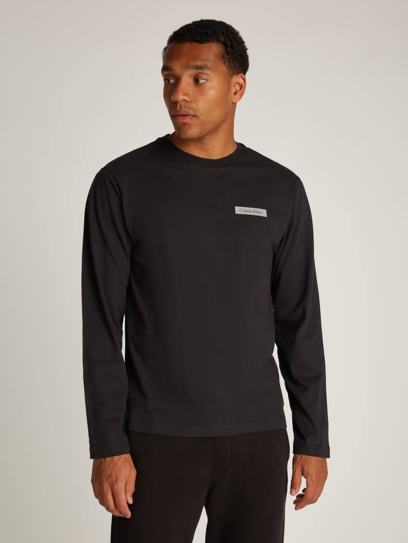 Calvin Klein Langarmshirt »STACKED COLOR BLOCK LS T-SHIRT«, mit Logoprint von Calvin Klein