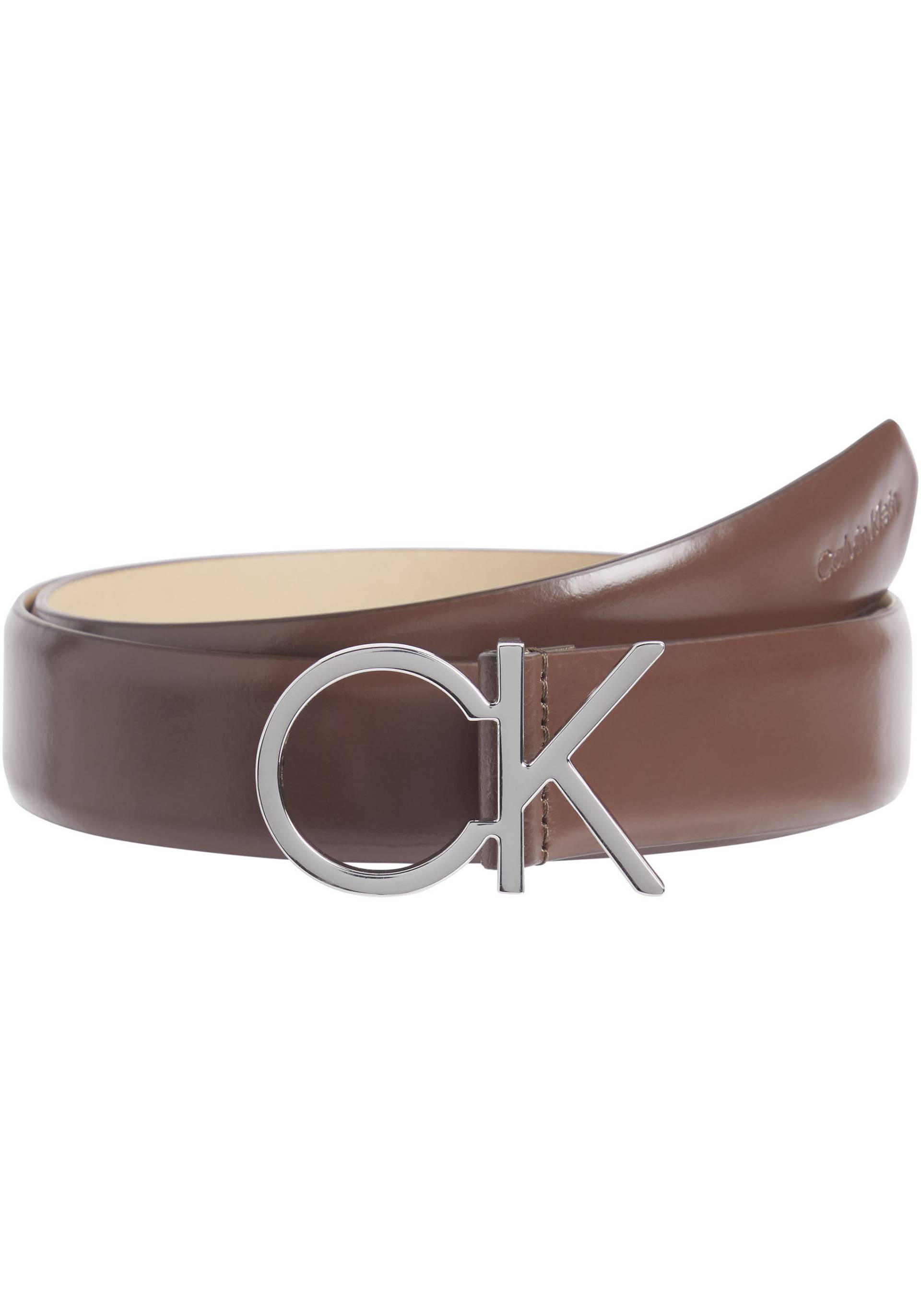 Calvin Klein Ledergürtel, mit Monogramm-Schnalle Calvin Klein Ledergürtel, mit Monogramm-Schnalle von Calvin Klein