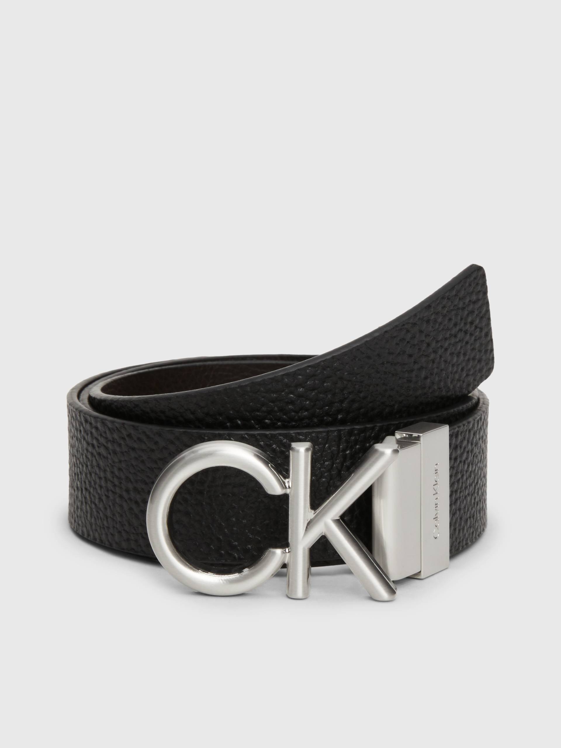 Calvin Klein Ledergürtel »ADJ/REV CK METAL« von Calvin Klein