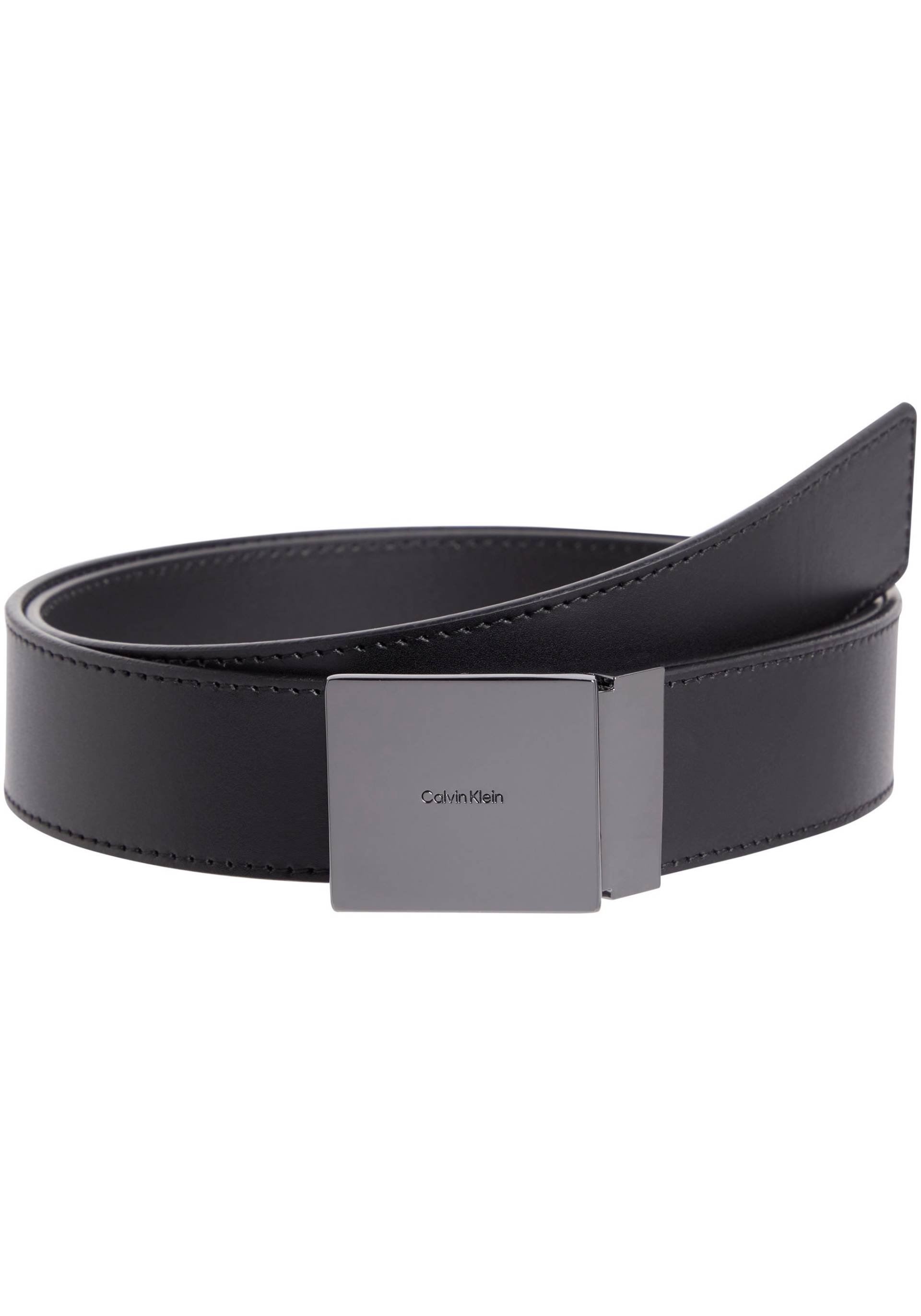 Calvin Klein Ledergürtel »ADJ CASUAL PLAQUE 35MM« von Calvin Klein