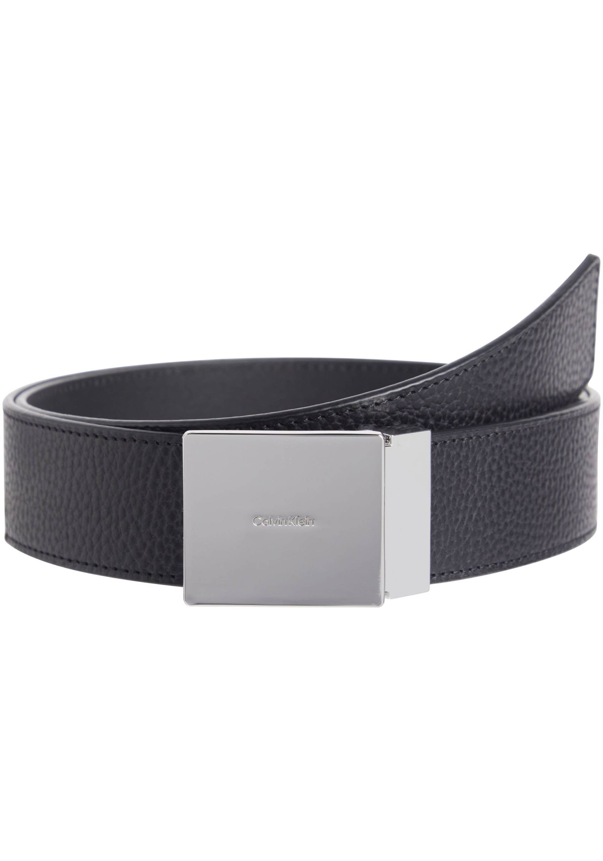 Calvin Klein Ledergürtel »ADJ CASUAL PLAQUE PB 35MM«, mit Logoschriftzug Calvin Klein Ledergürtel »ADJ CASUAL PLAQUE PB 35MM«, mit Logoschriftzug von Calvin Klein