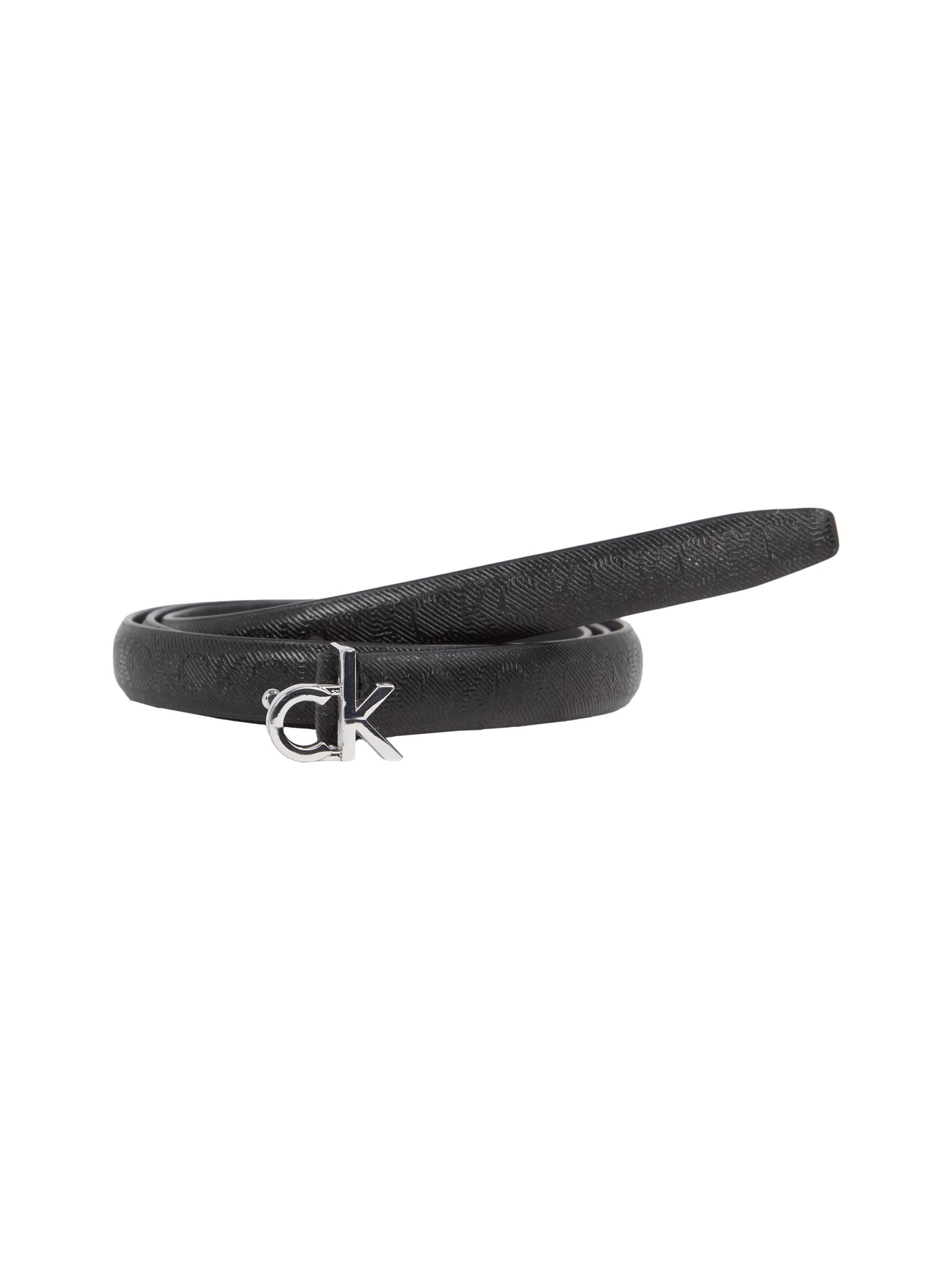 Calvin Klein Ledergürtel »CK BUCKLE SKINNY BELT 1.5_MONO«, mit Logo-Print Calvin Klein Ledergürtel »CK BUCKLE SKINNY BELT 1.5_MONO«, mit Logo-Print von Calvin Klein