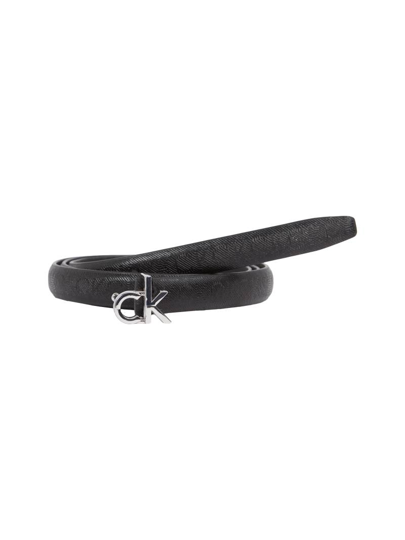 Calvin Klein Ledergürtel »CK BUCKLE SKINNY BELT 1.5_MONO«, mit Logo-Print von Calvin Klein