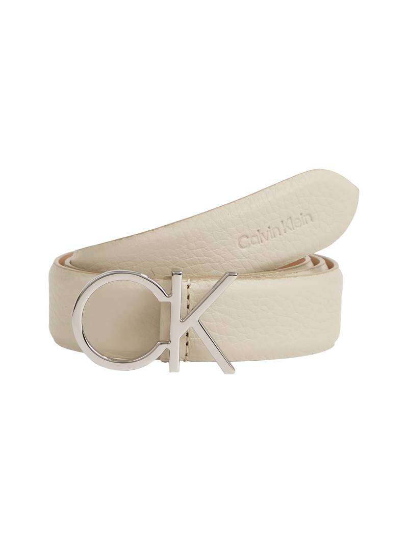 Calvin Klein Ledergürtel »CK LOGO BELT 3.0 PEBBLE« von Calvin Klein