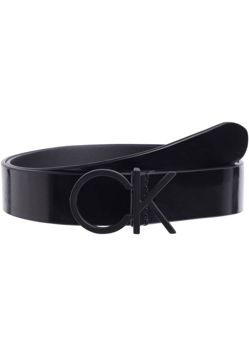 Calvin Klein Ledergürtel »CK LOGO BELT 3.0_SHINY«, mit Logoschnalle von Calvin Klein