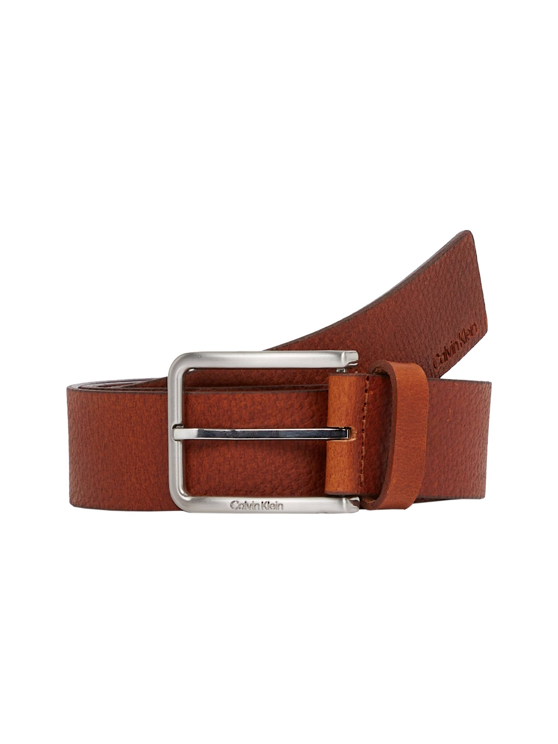 Calvin Klein Ledergürtel »WARMTH PB 35MM«, Logodruck, Einfachdornschliesse Calvin Klein Ledergürtel »WARMTH PB 35MM«, Logodruck, Einfachdornschliesse von Calvin Klein