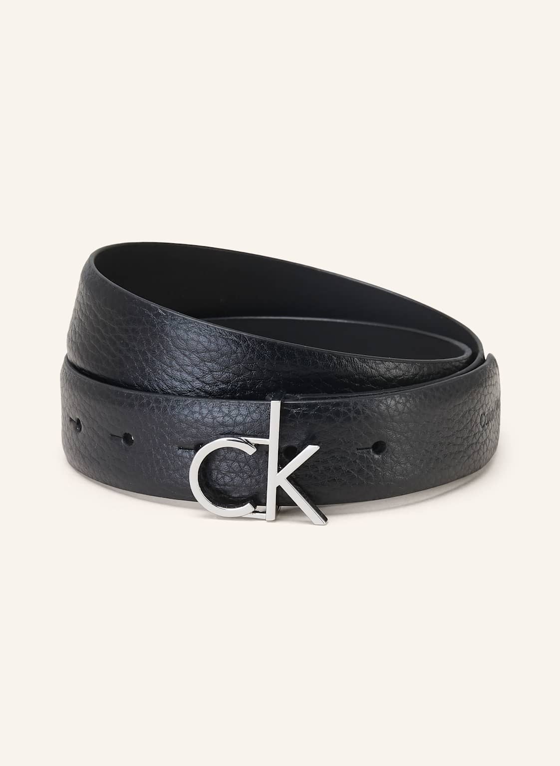 Calvin Klein Ledergürtel schwarz von Calvin Klein