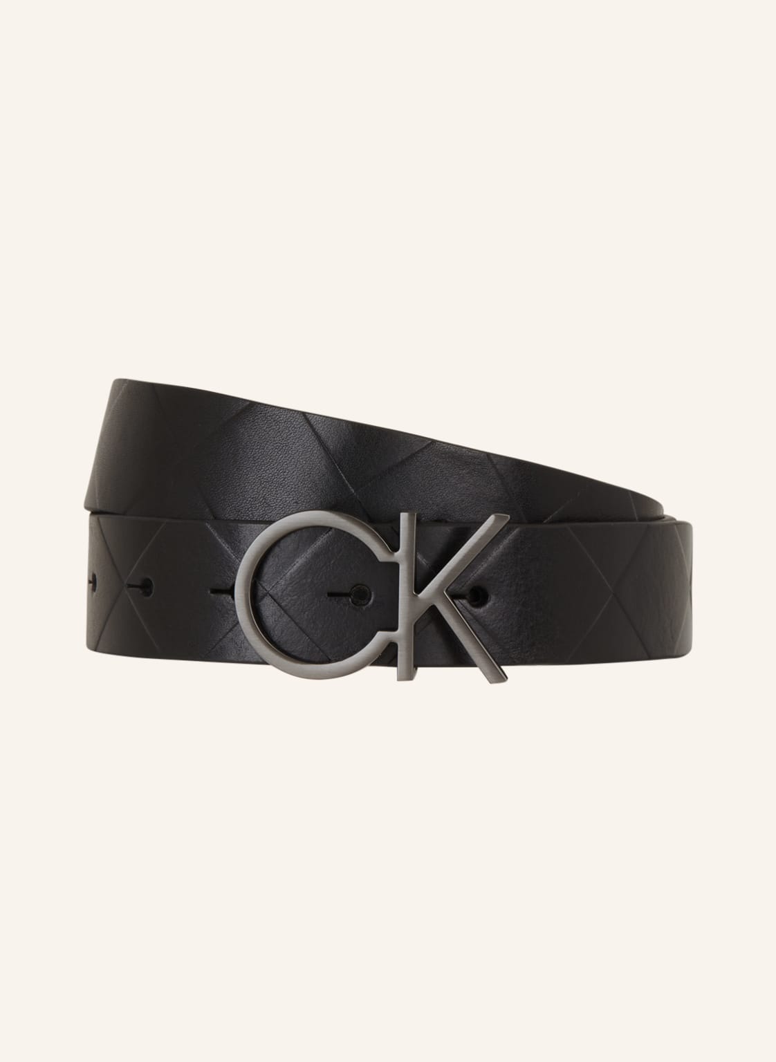 Calvin Klein Ledergürtel schwarz von Calvin Klein