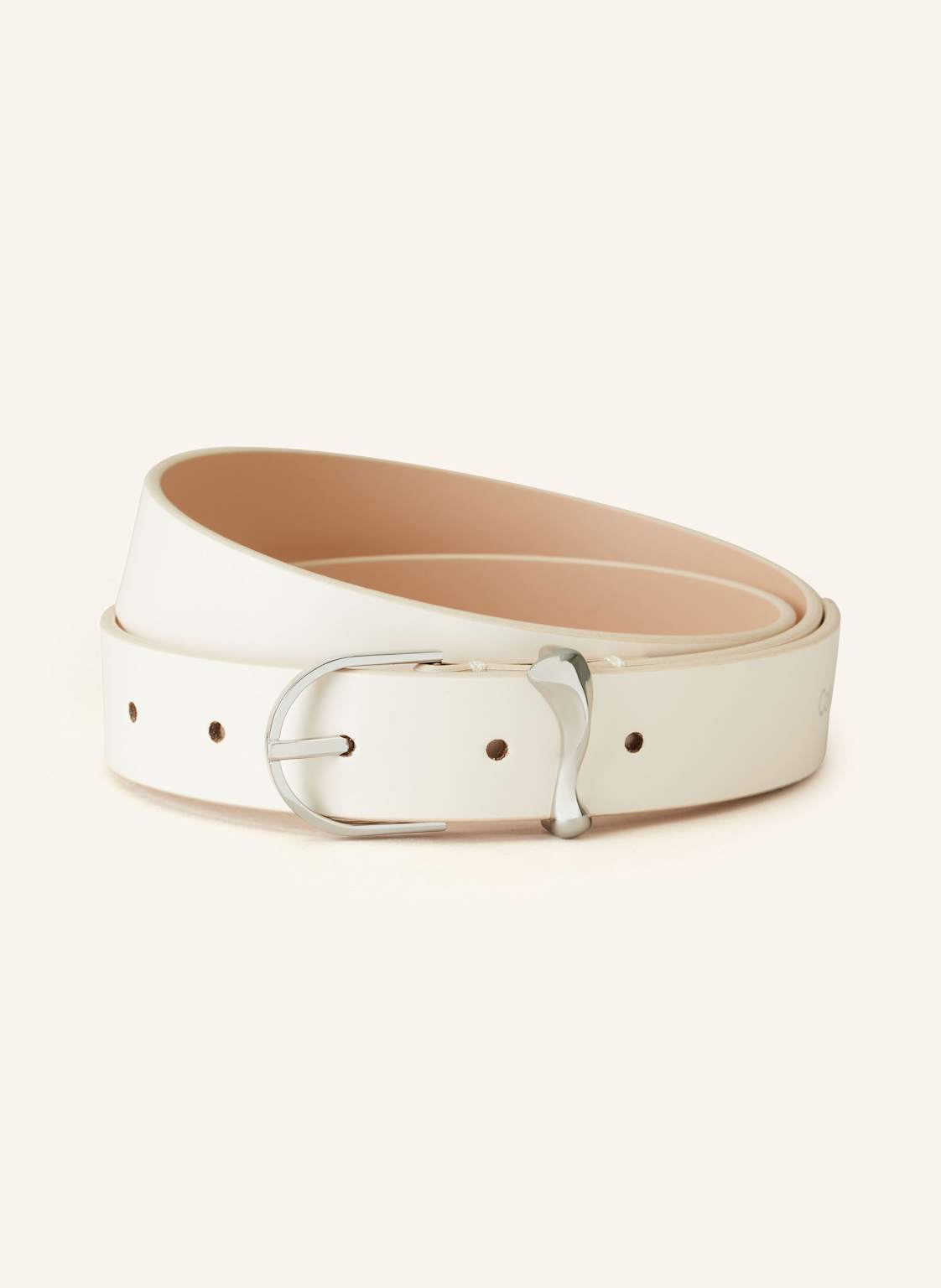 Calvin Klein Ledergürtel weiss Calvin Klein Ledergürtel weiss von Calvin Klein