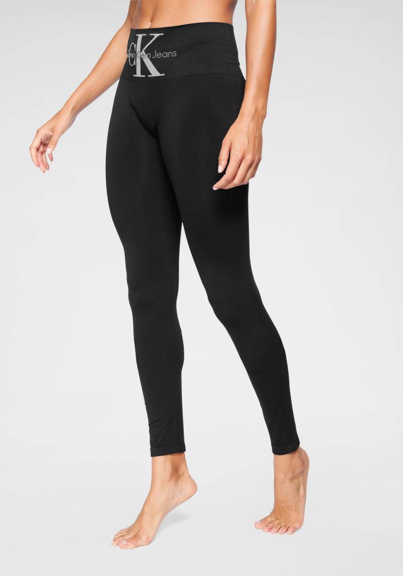 Calvin Klein Leggings, mit breitem Shapingbund von Calvin Klein