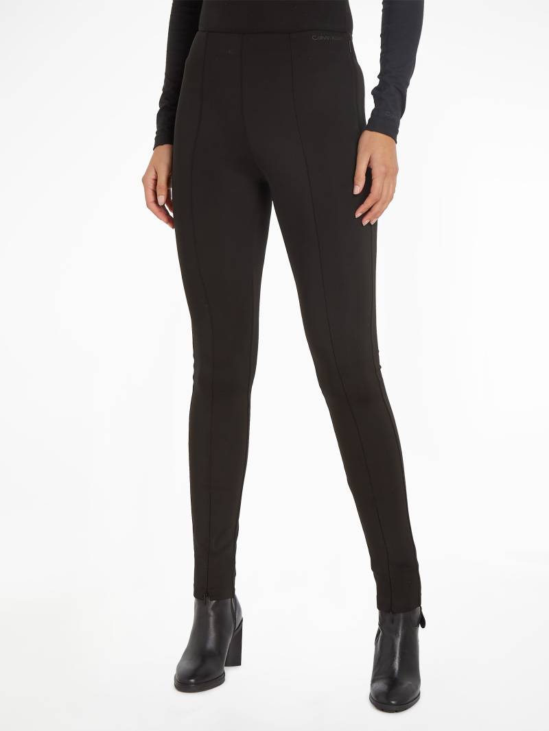 Calvin Klein Leggings »TECHNICAL KNIT LEGGING«, mit Reissverschluss am Beinabschluss von Calvin Klein