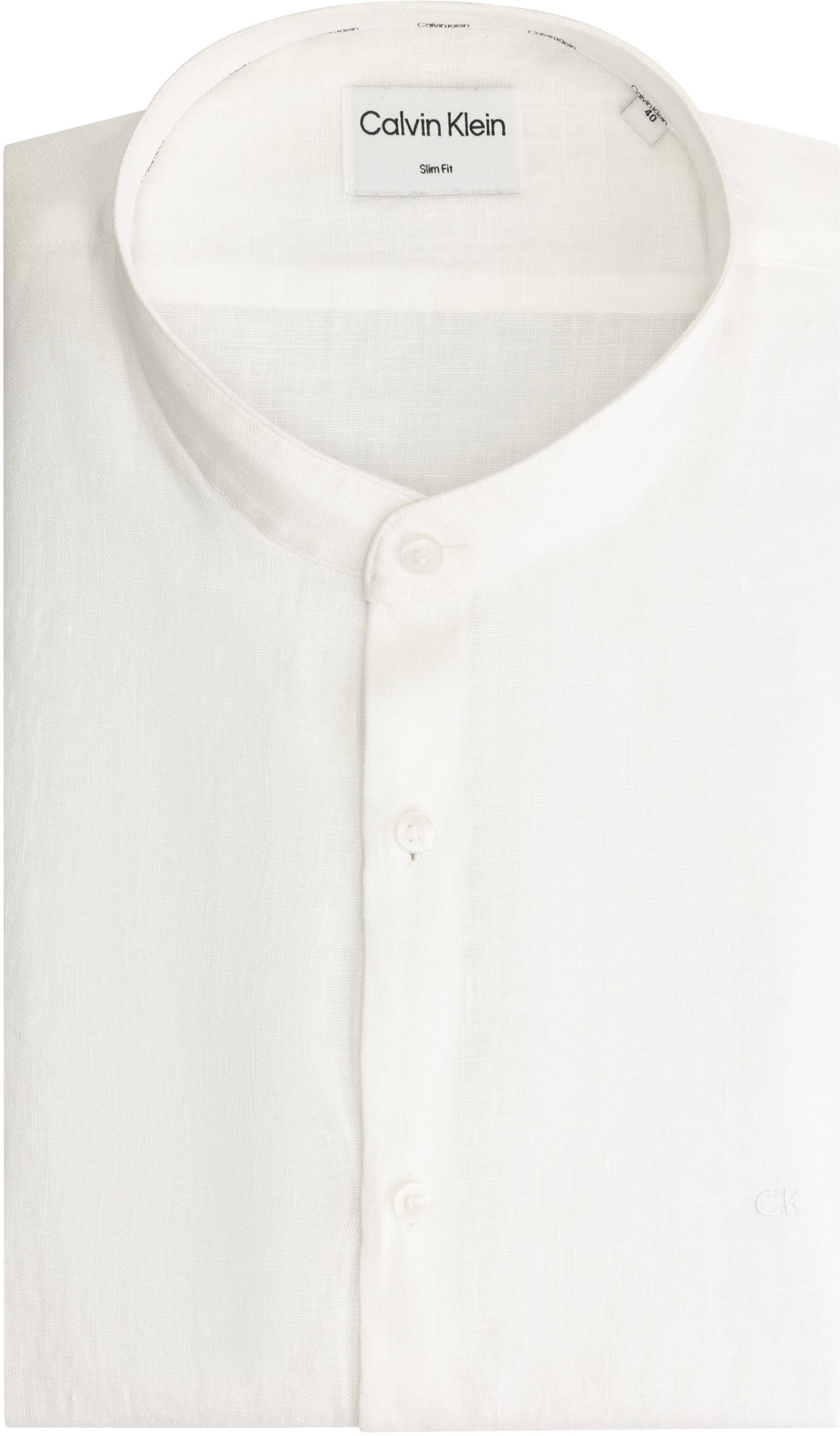 Calvin Klein Leinenhemd »LINEN STANDUP COLLAR SLIM SHIRT«, in Unifarbe Calvin Klein Leinenhemd »LINEN STANDUP COLLAR SLIM SHIRT«, in Unifarbe von Calvin Klein
