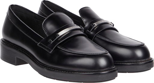 Calvin Klein Loafer »RUBBER SOLE LOAFER W/HW«, Anzugschuh, Businessschuh, Slipper mit feiner Schmuckspange von Calvin Klein